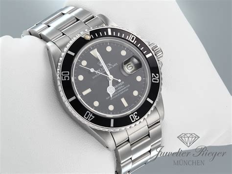 rolex submarina edelstahl gebraucht|rolex taucheruhr.